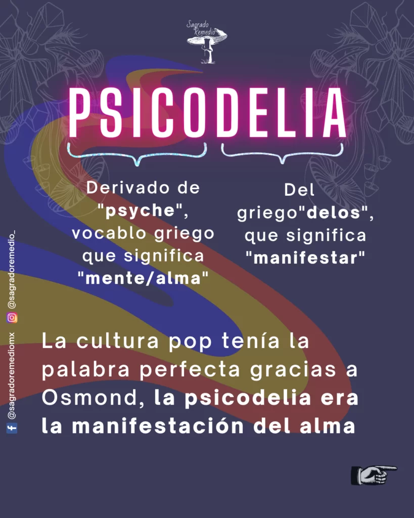 psicodelia significado etimologia