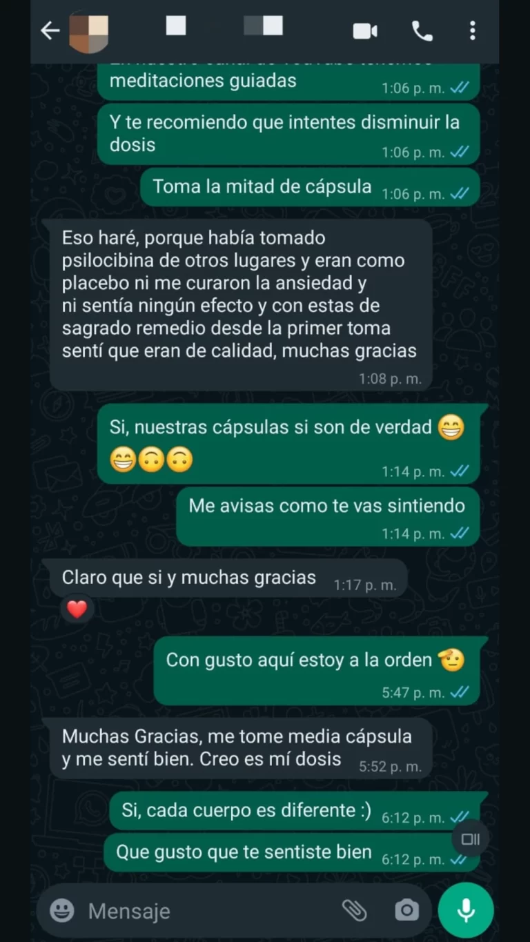 Tienda Microdosis 8 Desde la primer toma sentirás la diferencia
