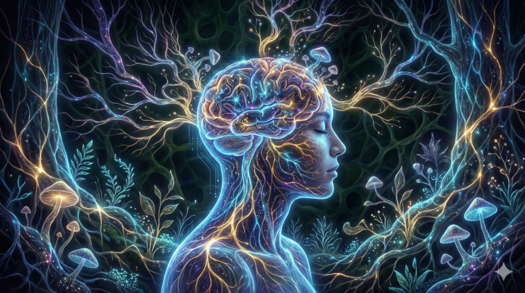 sanacion psicodelia hongos mágicos sagrado remedio