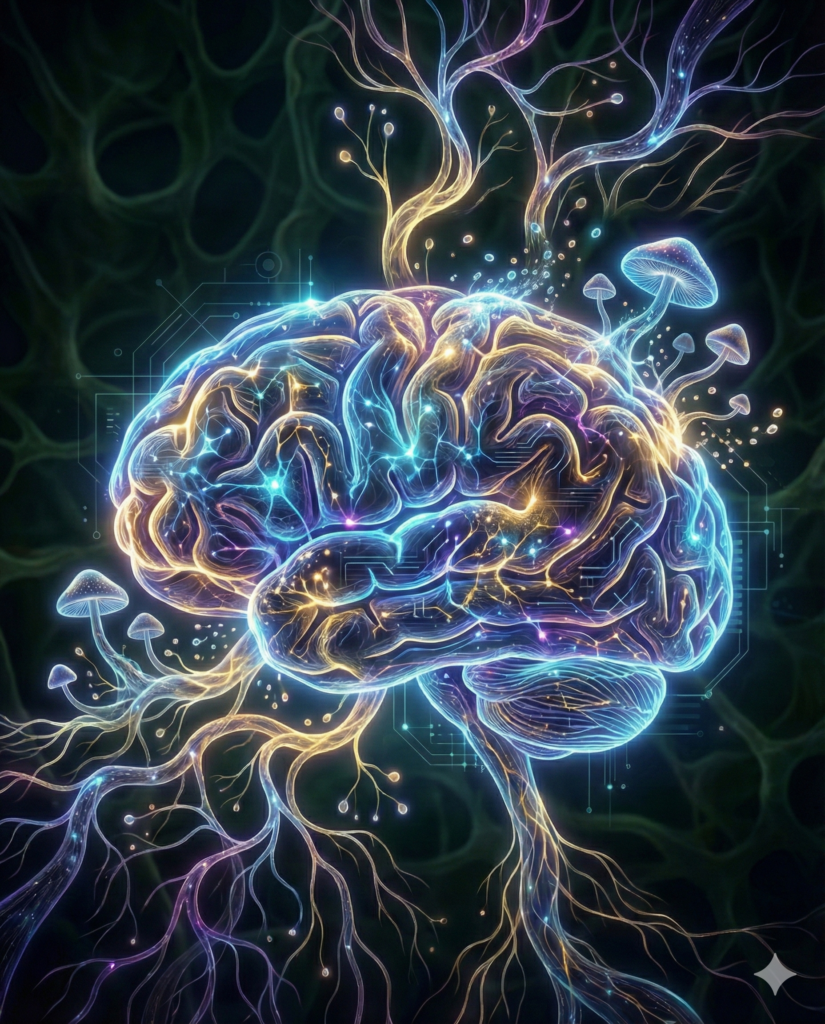 Neuroplasticidad y hongos mágicos