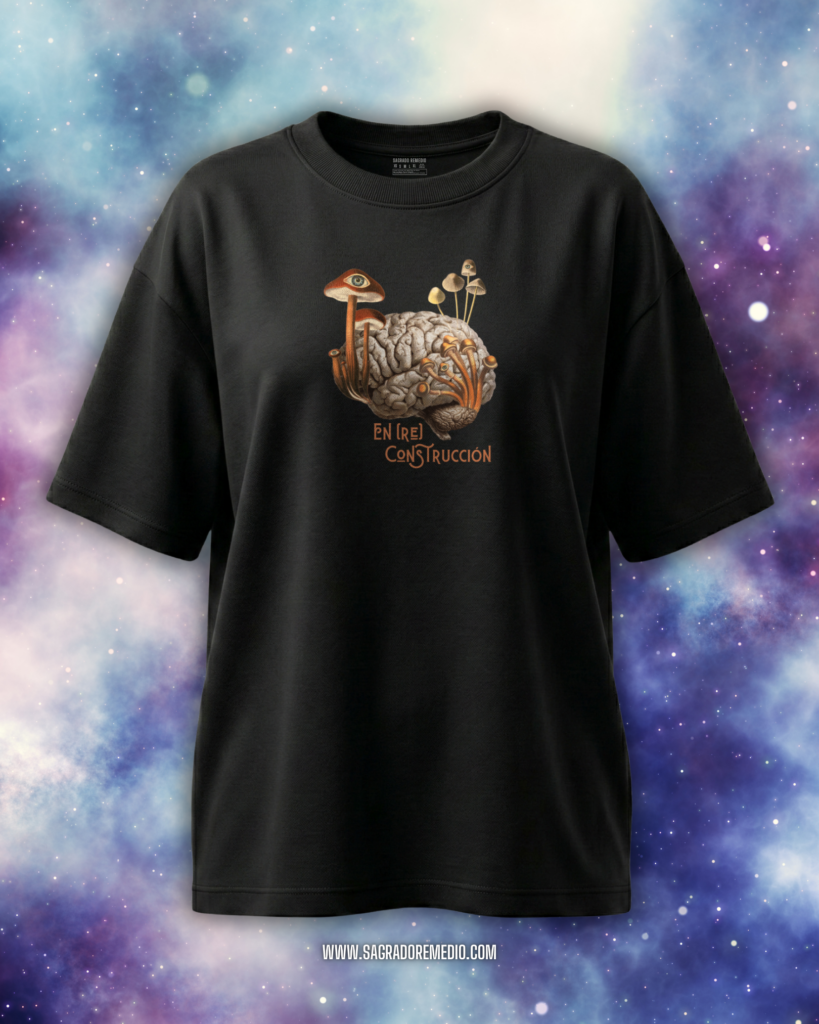 reconstrucción playera Oversize mujer sagrado remedio