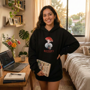 Navegante Hoodie Oversize mujer