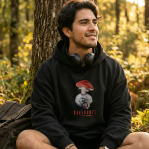 Navegante hoodie oversize hombre