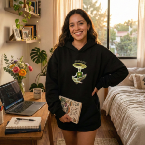 relax & trip Hoodie Oversize mujer