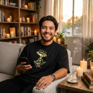 relax & trip playera oversize hombre